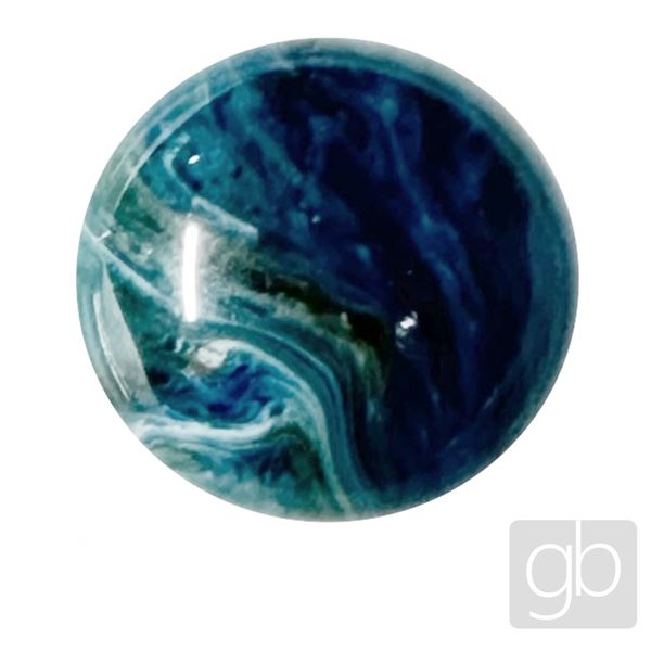 Cabochon Blau 12 mm KAB00222