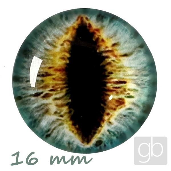 Cabochon Auge 16 mm KAB1600003