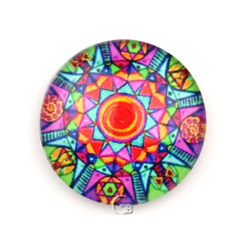 Cabochon Mandala 20 mm KAB28