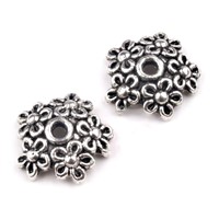 Kaplík bi�uterní zdobený 10x3 mm Antiksilber KAPL047 K1639