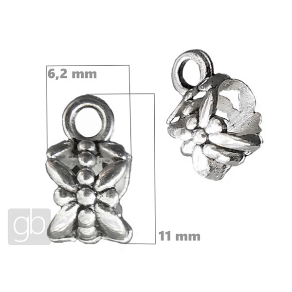 Metallscharnier Anh�nger Altes Silber