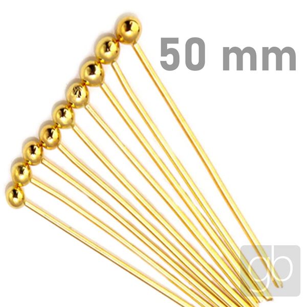 Nietstifte GOLD 50 mm 10 Stck.