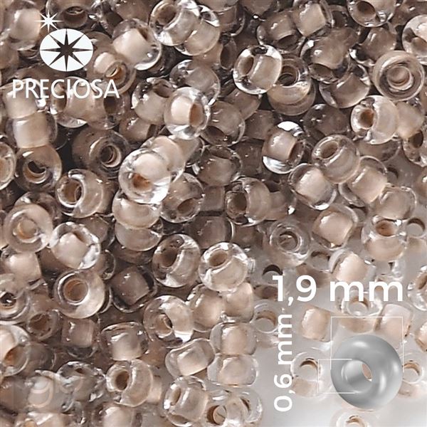 Preciosa Rocailles 12/0 1,9 mm Beige 38617 50 g