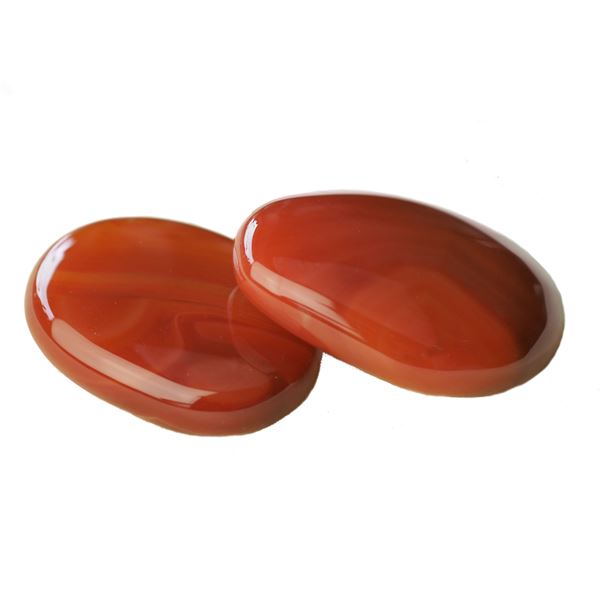 Karneol Fladen 4x3x0,7 cm drah� k�men