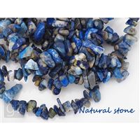 Lapislazuli Fraktionen Schnur 95 cm
