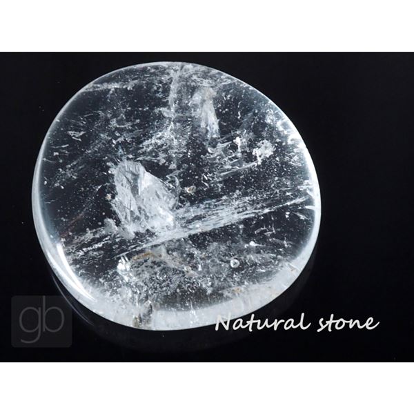 Kristall Pastetchen (41x39x8,7 mm)