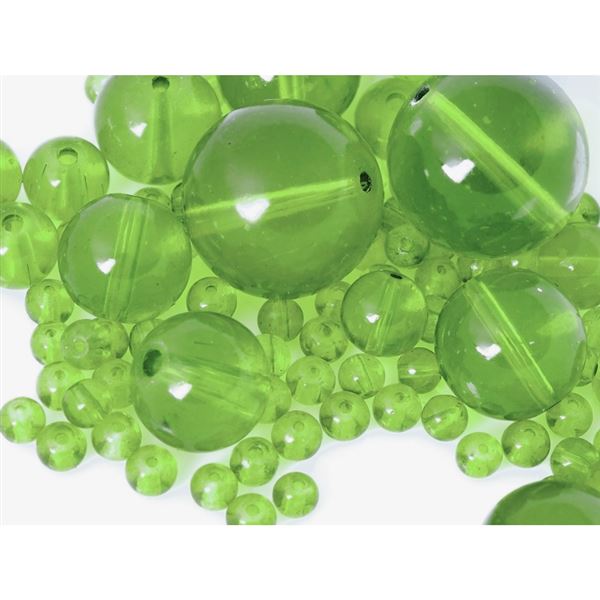 MIX Glasperlen Gepresst