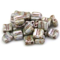 Preciosa Silky Block Perlen 6x6 mm (03000/65431)