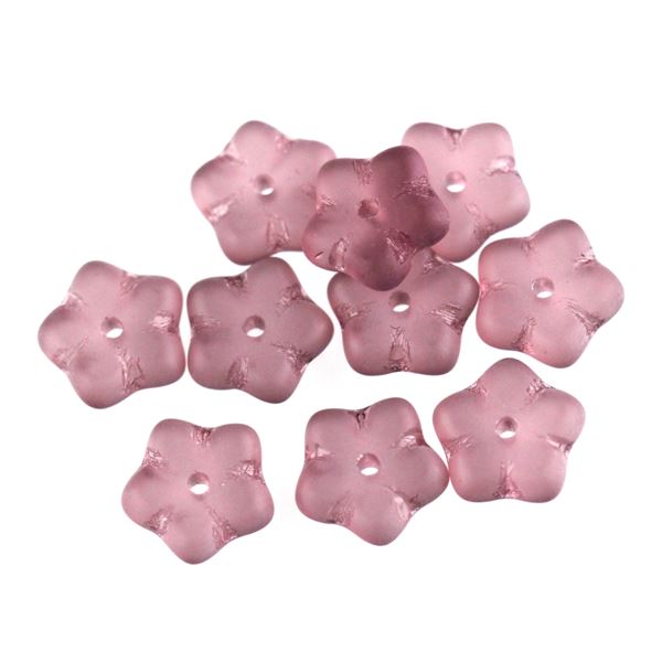 Blume Glasperlen Gepresst 8,5 mm (20020/54110)