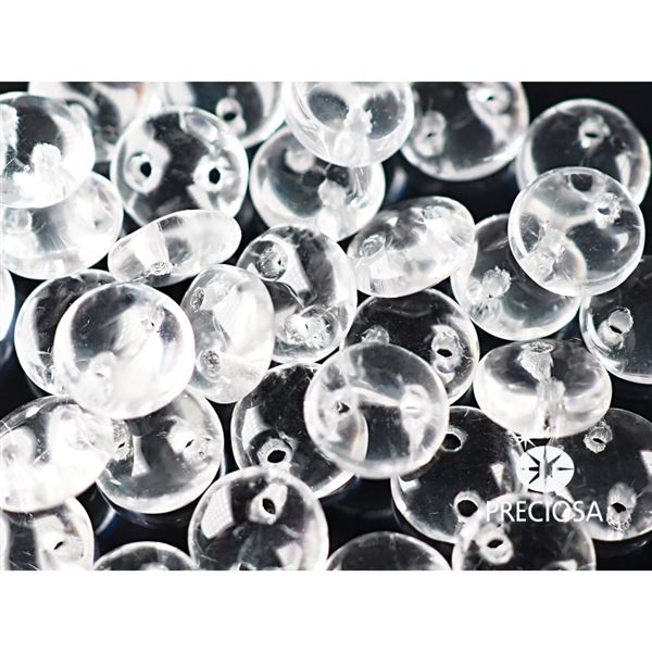 Linse EXCLUSIVE Zweiloch 6 mm 40 St�ck (00030) Klar