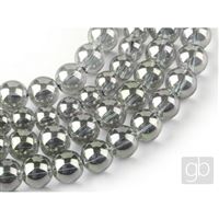 Druckpelren Ball 4 mm Silber + Klar MP00959