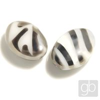 Gepresste Perlen Oval 19 x 14 mm 1 Stck.