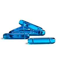 Perlen zweiloch Rechteck 5x24 mm