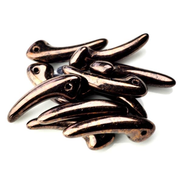 Gepresste Perlen  Ostatn� Bronz tmav� MP_702