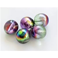 Perlen gepresste Glasball