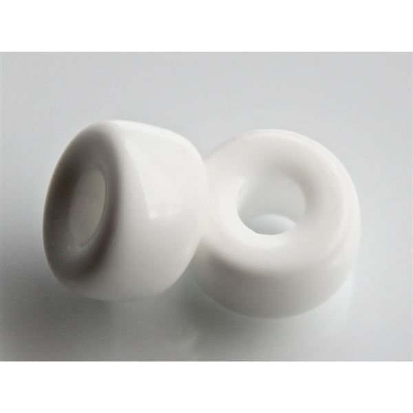 Gepresste Perlen BAVORAK 18mm Wei� MP_890