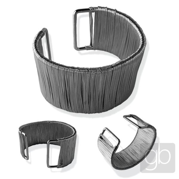 Armbandbasis offenes Hematit