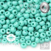 Preciosa Rocailles CHARLOTTE 11/0 2,1 mm Türkis 63130 20 g