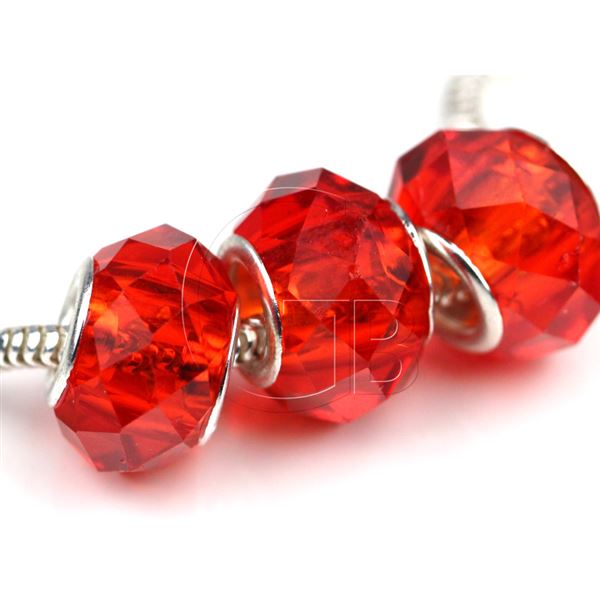 Lampwork Perlen Loch 6 mm PDR43