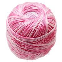 Perlovka Stickgarn Ombré Pink 33032