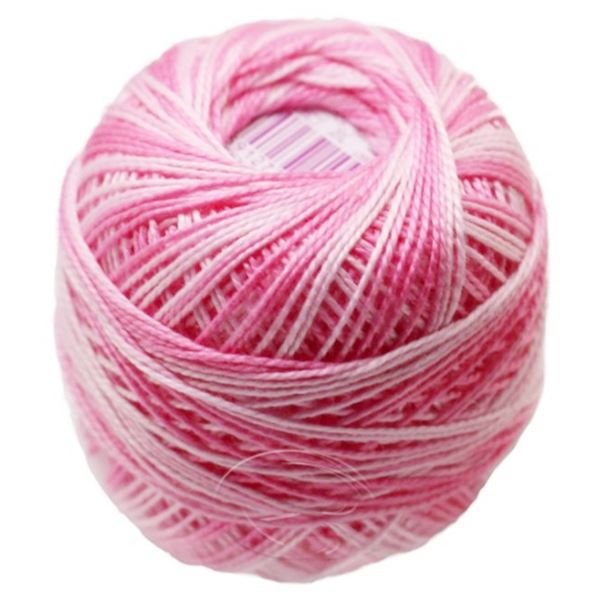 Perlovka Stickgarn Ombr Pink 33032