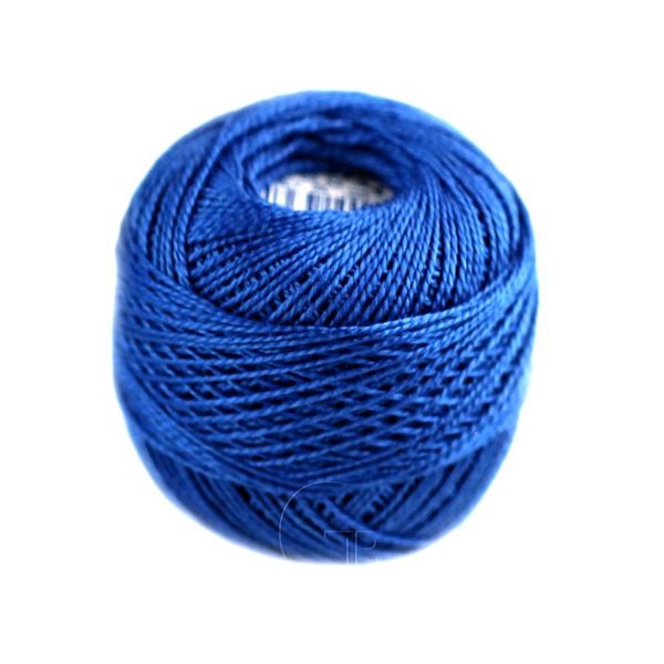 Perlovka Stickgarn Blau 5652