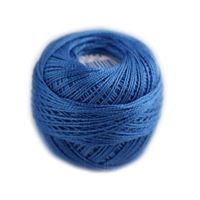 Perlovka Stickgarn Blau 5642