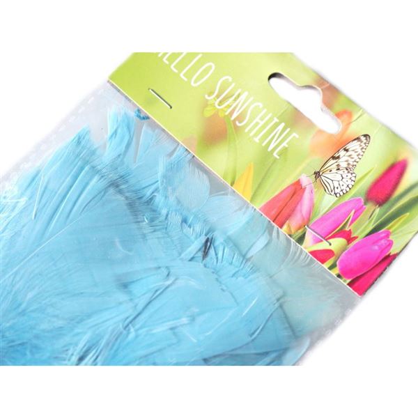 Pe�� dekora�n� Blau (48 Stck. /10 cm)