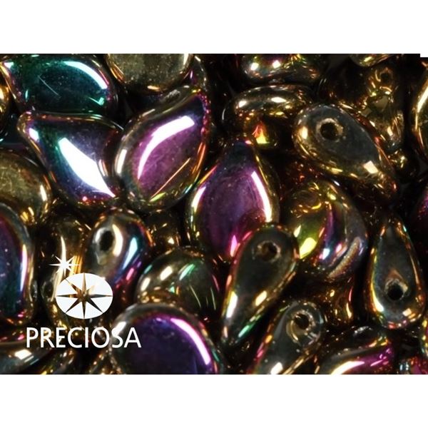 Preciosa PIP Perlen 5x7 mm (25 St) Blatt 00030 98549