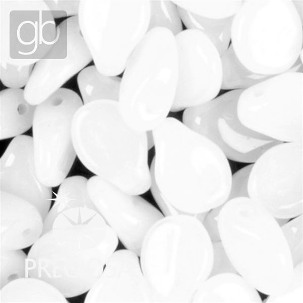 Preciosa PIP 5 x 7 mm 25 St Wei� 02010