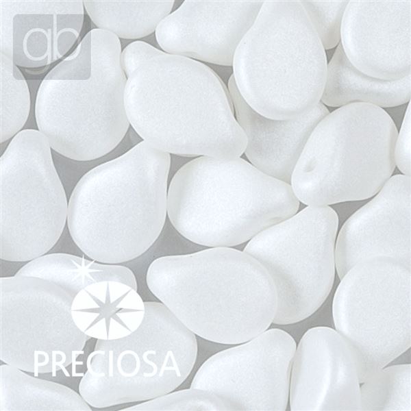 Preciosa PIP 5 x 7 mm 25 St Wei� 02010 29571