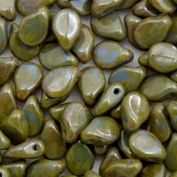 Preciosa PIP 5 x 7 mm 25 St Gr�n 33100-86805