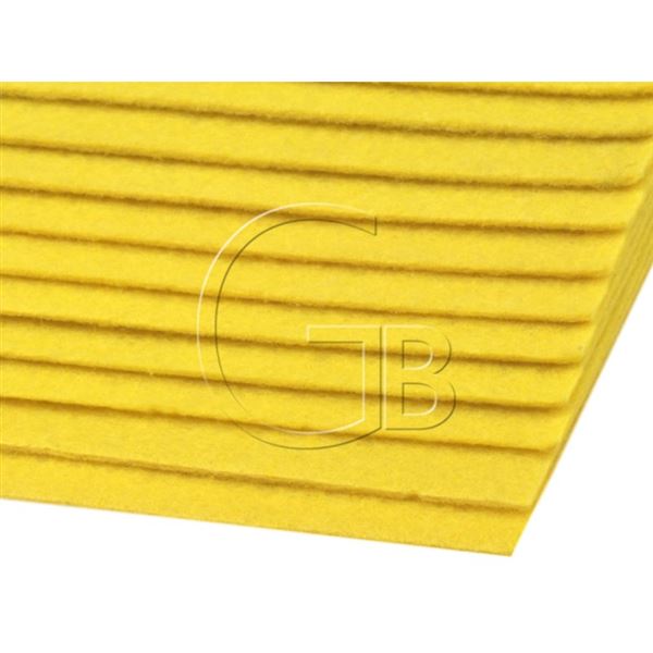 Dekorativer Filz st�rke 1,5 2 mm Gelb 1 St