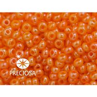 Preciosa Perlen Rocailles 10/0 2,3 mm Orange (PRE10196) 50 g