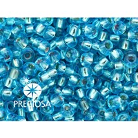 Preciosa Perlen Rocailles 10/0 2,3 mm Blau (PRE10201) 50 g