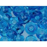 Preciosa Perlen Rocailles 10/0 2,3 mm Blau (PRE10220) 20 g