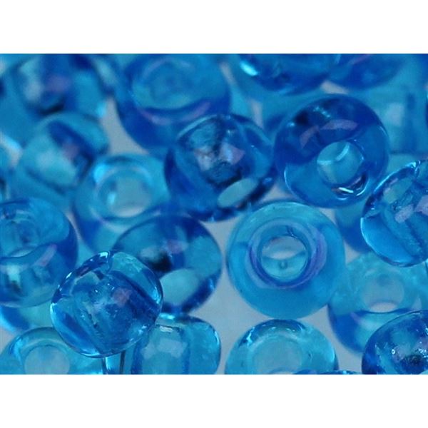 Preciosa Perlen Rocailles 10/0 2,3 mm Blau (PRE10220) 20 g