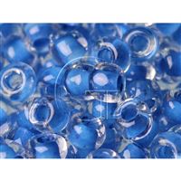 Preciosa Perlen Rocailles 10/0 2,3 mm Blau (PRE10221) 20 g