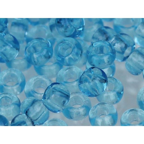 Preciosa Perlen Rocailles 10/0 2,3 mm Blau (PRE10224) 20 g