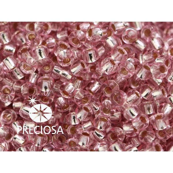Preciosa Perlen Rocailles 11/0 2,1 mm Pink (PRE11223) 50 g