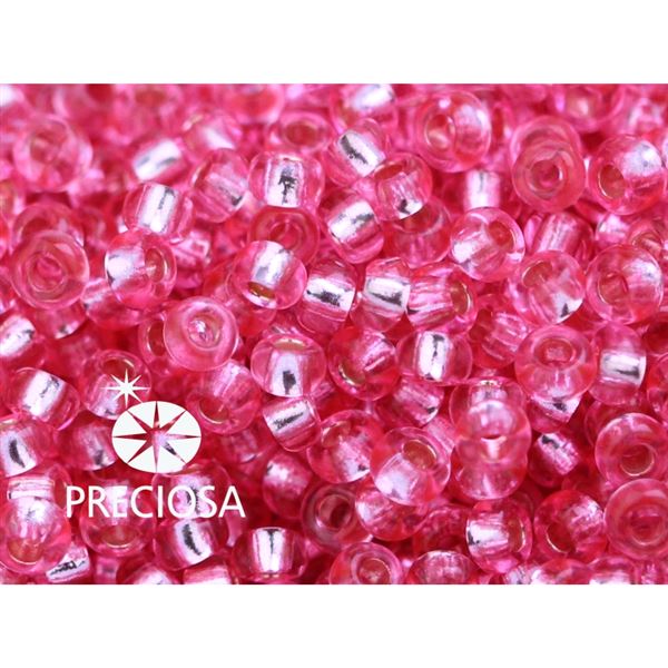 Preciosa Perlen Rocailles 11/0 2,1 mm Pink (PRE11232) 50 g