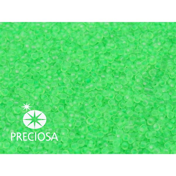 Preciosa Rocailles 11/0 2,1 mm Grn NEON (PRE11239) 50 g