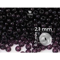 Preciosa Perlen Rocailles 11/0 2,1 mm Lila (PRE11282) 20 g