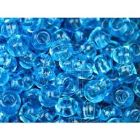 Preciosa Perlen Rocailles 11/0 2,1 mm Blau (PRE11287) 20 g