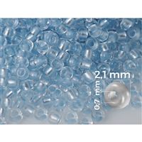 Preciosa Rocailles 11/0 2,1 mm Blau (PRE11308) 20 g