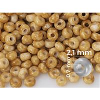 Preciosa Rocailles 11/0 2,1 mm Beige (PRE11312) 20 g