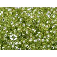 Preciosa Perlen Rocailles 12/0 1,9 mm Grün (PRE12040) 50 g