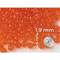 Preciosa Rocailles 12/0 1,9 mm Orange (PRE12064) 20 g