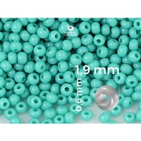 Preciosa Perlen Rocailles 12/0 1,9 mm Grün (PRE12065) 20 g