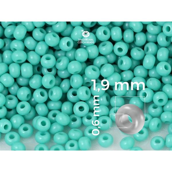 Preciosa Perlen Rocailles 12/0 1,9 mm Grn (PRE12065) 20 g